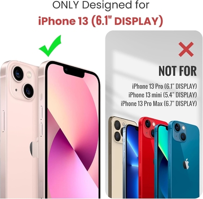 Étui pour iPhone 13, portefeuille fermeture à glissière avec 7 cartes, bracelet magnétique en cuir
