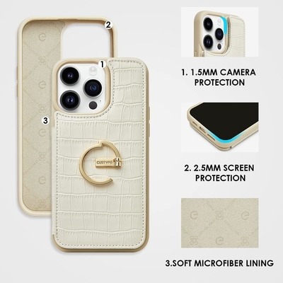 iPhone 13Pro Max 6,7 pouces, portefeuille avec porte-carte, coffret en cuir avec porte-anneau,