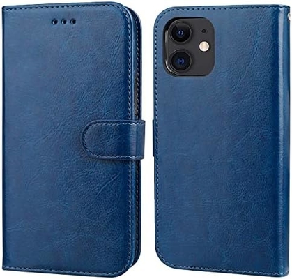 Compatible avec le portefeuille iPhone 12/Pro avec support de carte en cuir PU support de poignet à l'épreuve des chocs boucle de pinceau de 6,1 pouces