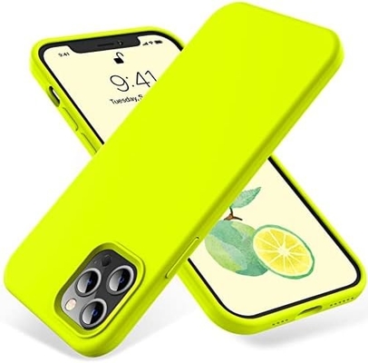 Casque iPhone 12 Pro Max, protection de qualité militaire, silicone antichoc, antiempreintes digitales et antidérapant, casque téléphonique