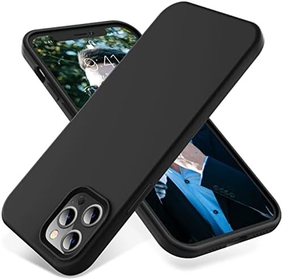 Casque iPhone 12 Pro Max, protection de qualité militaire, silicone antichoc, antiempreintes digitales et antidérapant, casque téléphonique