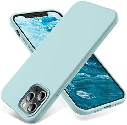 Casque iPhone 12 Pro Max, protection de qualité militaire, silicone antichoc, antiempreintes digitales et antidérapant, casque téléphonique