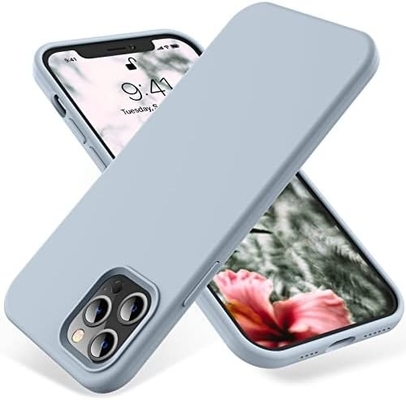 Casque iPhone 12 Pro Max, protection de qualité militaire, silicone antichoc, antiempreintes digitales et antidérapant, casque téléphonique