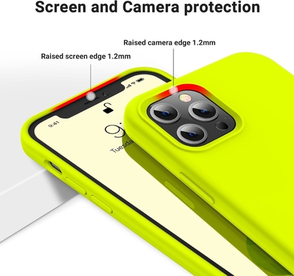 Casque iPhone 12 Pro Max, protection de qualité militaire, silicone antichoc, antiempreintes digitales et antidérapant, casque téléphonique