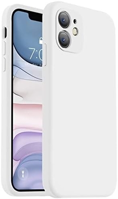 Compatible avec le boîtier de l'iPhone 11, silicone liquide amélioré avec des bords carrés et une douce doublure en microfibre.