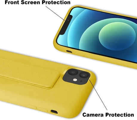 Boîtier de support en silicone Compatible avec le boîtier de l'iPhone 11