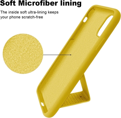 Boîtier de support en silicone Compatible avec le boîtier de l'iPhone 11