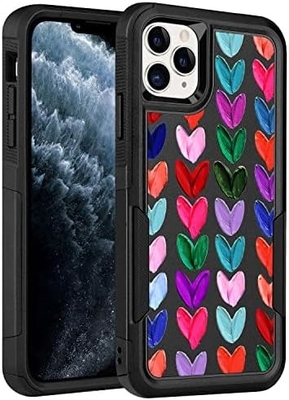 5 en 1 pour iPhone 15 Plus Casse, avec 2 paquets de protecteur d'écran + 2 paquets de protecteur de lentille de caméra, dur dur dur