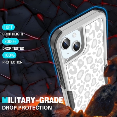 5 en 1 pour iPhone 15 Plus Casse, avec 2 paquets de protecteur d'écran + 2 paquets de protecteur de lentille de caméra, dur dur dur