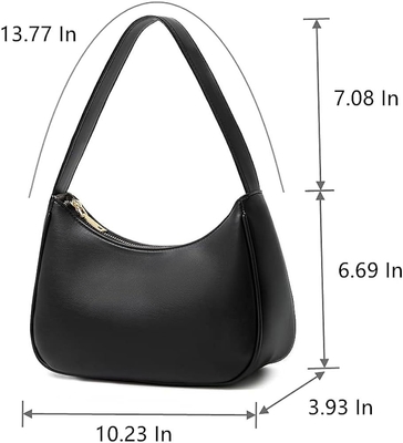 Sacs à épaule pour femmes, Sac à main mignon Hobo Tote Mini sac à main avec fermeture à glissière