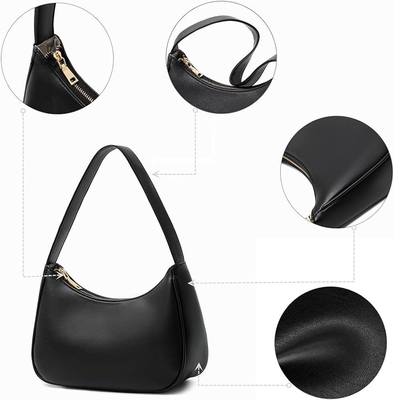 Sacs à épaule pour femmes, Sac à main mignon Hobo Tote Mini sac à main avec fermeture à glissière