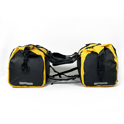 Sacs secs étanches à l'eau Sacs de selle pour moto Sacs de moto Solutions de stockage durables pour les coureurs aventureux