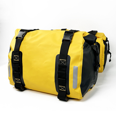 Sacs secs étanches à l'eau Sacs de selle pour moto Sacs de moto Solutions de stockage durables pour les coureurs aventureux