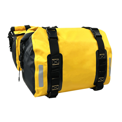 Sacs secs étanches à l'eau Sacs de selle pour moto Sacs de moto Solutions de stockage durables pour les coureurs aventureux