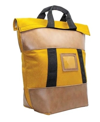 Sac de messagerie résistant au feu Fait sur commande Avec la garniture en peau de tuff, le fond carré, des poignées palmées durables et un verrou intégré, c'est sûrement un produit précieux dans chaque bureau, salle de courrier ou entrepôt!