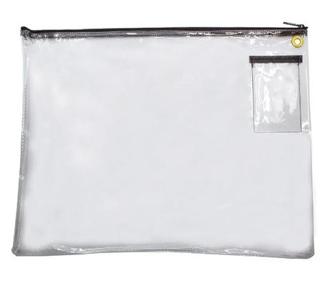 Interoffice Transit Clear Mailbag Le sac à lettres transparent interoffice transit est idéal pour la lettre, le courrier de taille légale, les dossiers, les rapports et plus encore
