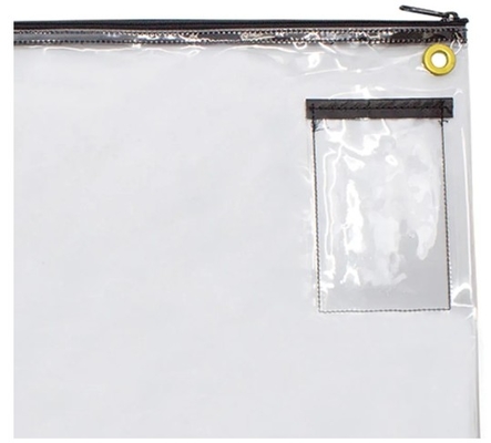 Interoffice Transit Clear Mailbag Le sac à lettres transparent interoffice transit est idéal pour la lettre, le courrier de taille légale, les dossiers, les rapports et plus encore