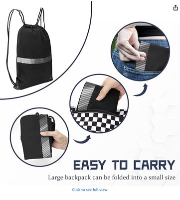 Le sac à dos de la corde à tracer