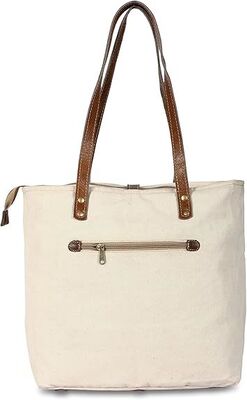 Sac à bandoulière en toile recyclée de grande taille pour femmes, sac fourre-tout bohème