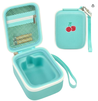 Étui de transport sur mesure pour animal de compagnie numérique interactif Bitzee | Poche pour piles et dragonne amovible, évite les chutes et les rayures, rangement de voyage et cadeau, boîte uniquement