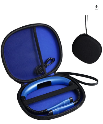 Étui pour lampe de lecture de livre compatible avec Glocusent & Gritin | Étui de voyage pour lampe de lecture pour Nivava/pour TROND/pour Vekkia/pour TAKKUI Lampe de lecture de cou Boîte de rangement portable pour lampes de lecture