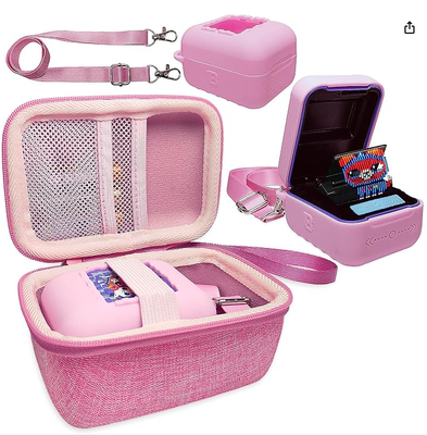 Couverture en silicone et étui interactif pour animaux de compagnie numériques.