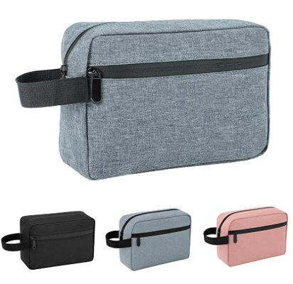 Trousse de toilette de voyage pour hommes et femmes, sac de maquillage suspendu organisateur rose | Trousse de toilette imperméable pour articles de toilette, accessoires, trousse de rasage et sac organisateur suspendu cosmétique, pour voyage, salle de bain, cadeau