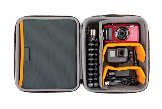 Sac portable à coque dure 80 Un sac de caméra à coque dure de haute protection conçu pour les petits drones, les appareils photo portables et les écouteurs à tête