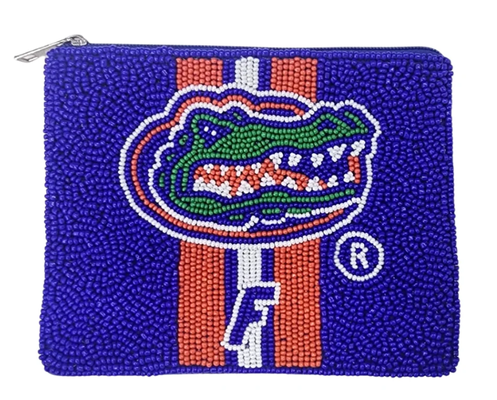 Un sac à pièces de football en perles