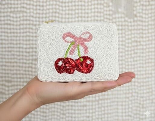 Sac à monnaie au design personnalisé unique et aux bords renforcés, alliant attrait esthétique et durabilité longue durée