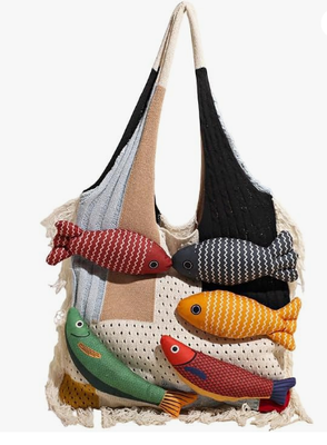 Sac de voyage style bohème pour femmes, sac tissé grande capacité, sac de plage pour vacances, sac fourre-tout, sac au crochet