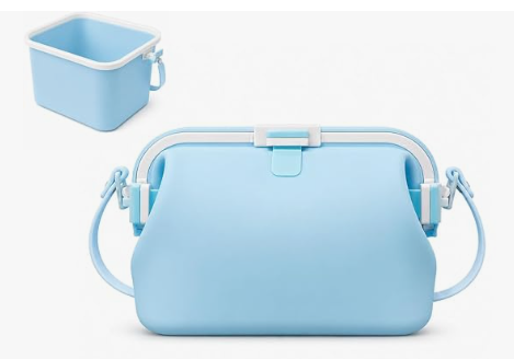 Sac à main imperméable, sac de plage d'été pour femmes, fourre-tout réutilisable et pliable pour le déjeuner, les voyages et un usage quotidien