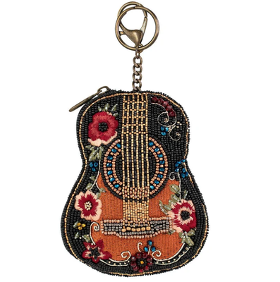 Sac à monnaie perlé avec fermeture éclair et crochet facile à ouvrir, parfait pour organiser pièces, cartes de crédit et petits objets personnels
