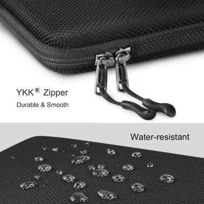 Étui pour ordinateur portable en EVA résistant à l'eau 13 pouces, étui de protection doté d'une surface durable en polyester 1680D pour un transport sécurisé