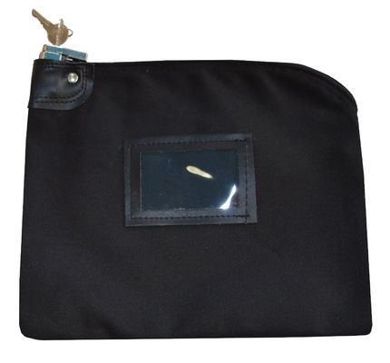 La banque en nylon antipoussière de la tirette 70D met en sac Logo Zippered Coin Purse gravant en refief