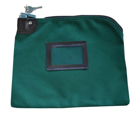 La banque en nylon antipoussière de la tirette 70D met en sac Logo Zippered Coin Purse gravant en refief