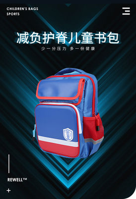 Sac à dos école étanche à chocs Sac à dos étanche à l'eau sac à dos 600D polyester nylon PU cuir Sac à dos scolaire étanche Réduire le stress Protection réfléchissante côté ont sac à tasse d'eau