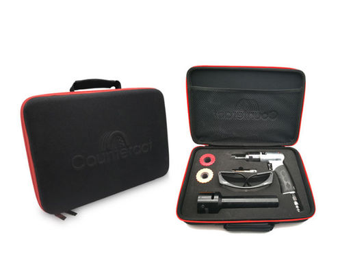 Correction en caoutchouc de transport d'EVA Hard Shell Case Hand de polyester noir des couleurs 900D