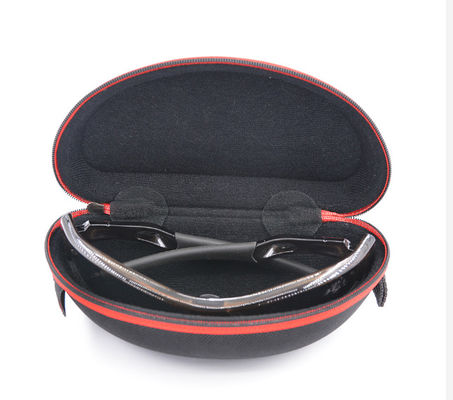 Impression noire d'EVA Sunglasses Case Custom Logo du polyester 1680D