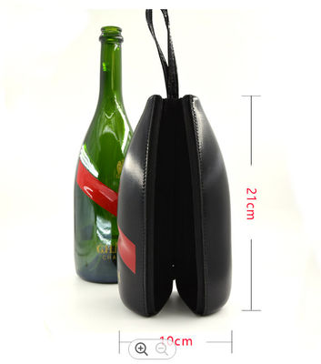 Polyester 600D EVA Hard Cases Wine Packing en cuir d'unité centrale avec la courroie