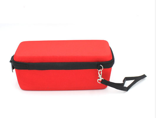 Étui haut-parleur en cuir EVA étanche au choc Pantone Color Mesh Pocket Eva Hard Case Étui haut-parleur étanche au choc Etui/sac avec sangle BY Matériau en cuir PU
