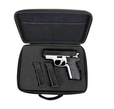 Taille faite sur commande de polyester dur de Shell Shockproof EVA Gun Case 1680D