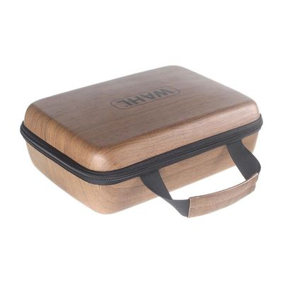 Organisateur portatif antipoussière Case de prise d'EVA Storage Case Wood Grain