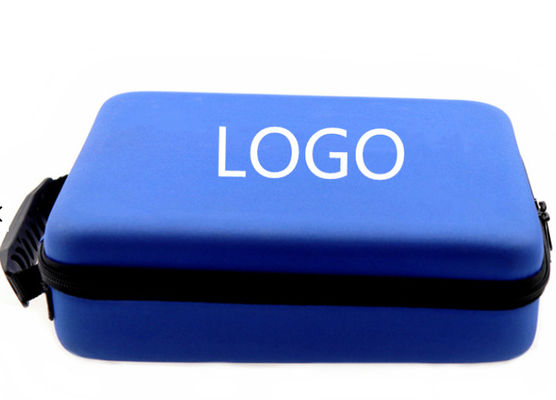 ISO9001 certification EVA Storage Case With Compartment bleue