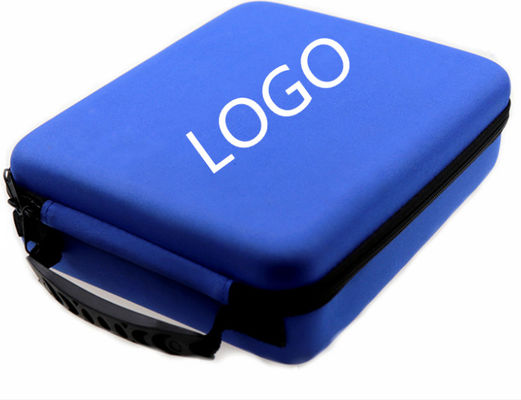 ISO9001 certification EVA Storage Case With Compartment bleue
