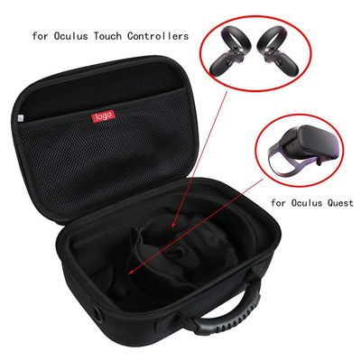 Longueur noire d'EVA Carrying Case 29cm de jeu de la couleur VR imperméable