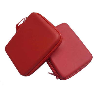 Fermeture de tirette d'EVA Electronic Organizer Bag 30X16X3cm de couleur rouge