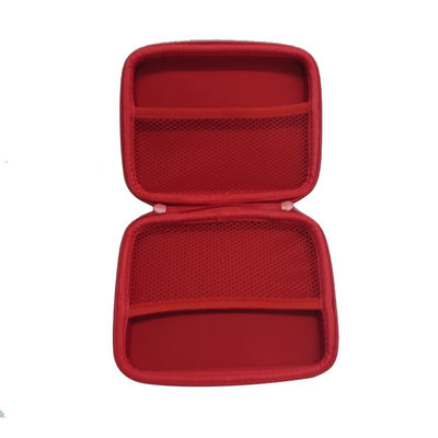 Fermeture de tirette d'EVA Electronic Organizer Bag 30X16X3cm de couleur rouge
