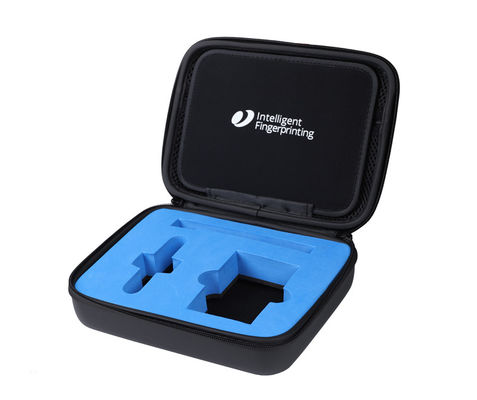 Fermeture éclair 3 grise avec tirette en métal Étui électronique en EVA Étui moulé en EVA Impression de logo Solution de stockage protectrice durable