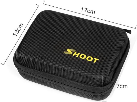 Le CE en caoutchouc de logo de plat d'EVA Go Pro Hard Case de Spandex imperméable a approuvé